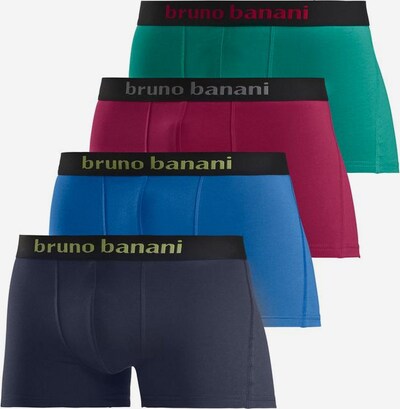 BRUNO BANANI Boxers em marinho / azul céu / verde escuro / vermelho, Vista do produto