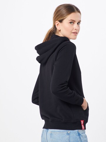 ALPHA INDUSTRIES Sweatshirt i svart