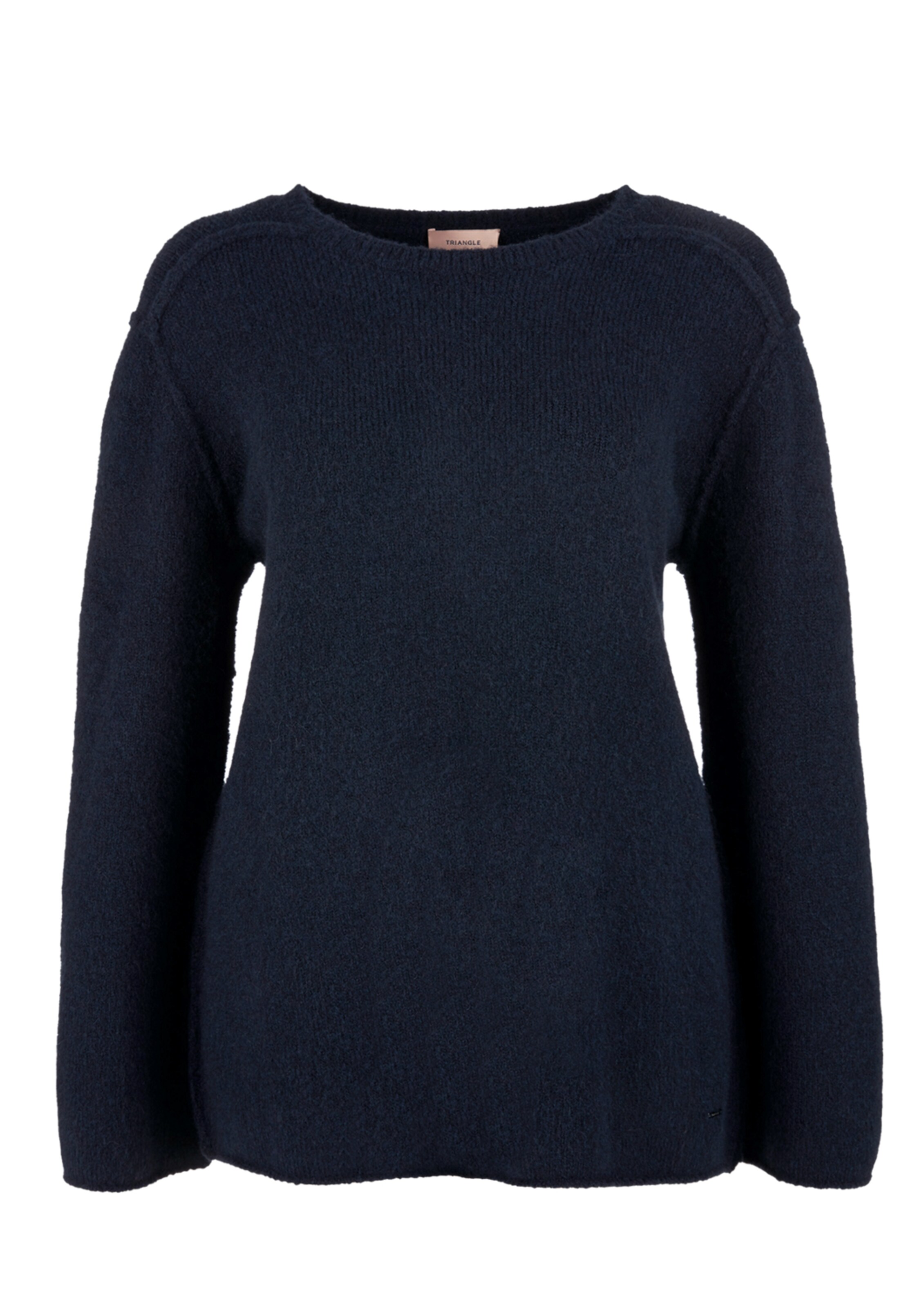 TRIANGLE - Strickpullover in nachtblau