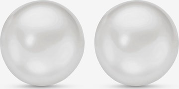 CHRIST Earrings in White: front