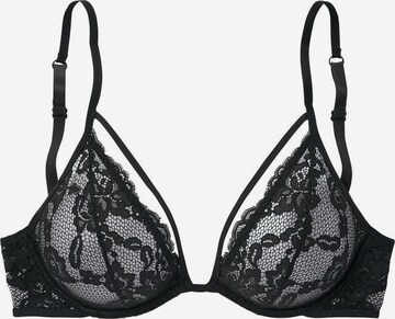 LASCANA Bra in Black: front