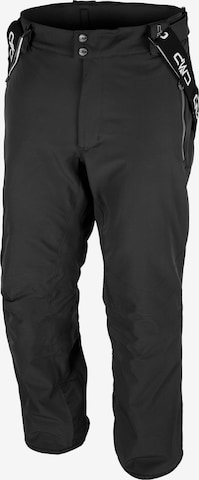 CMP Loose fit Workout Pants in Black: front