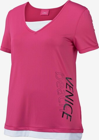 VENICE BEACH Performance Shirt in Pink: front