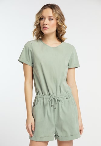 Tuta jumpsuit di DREIMASTER in verde: frontale