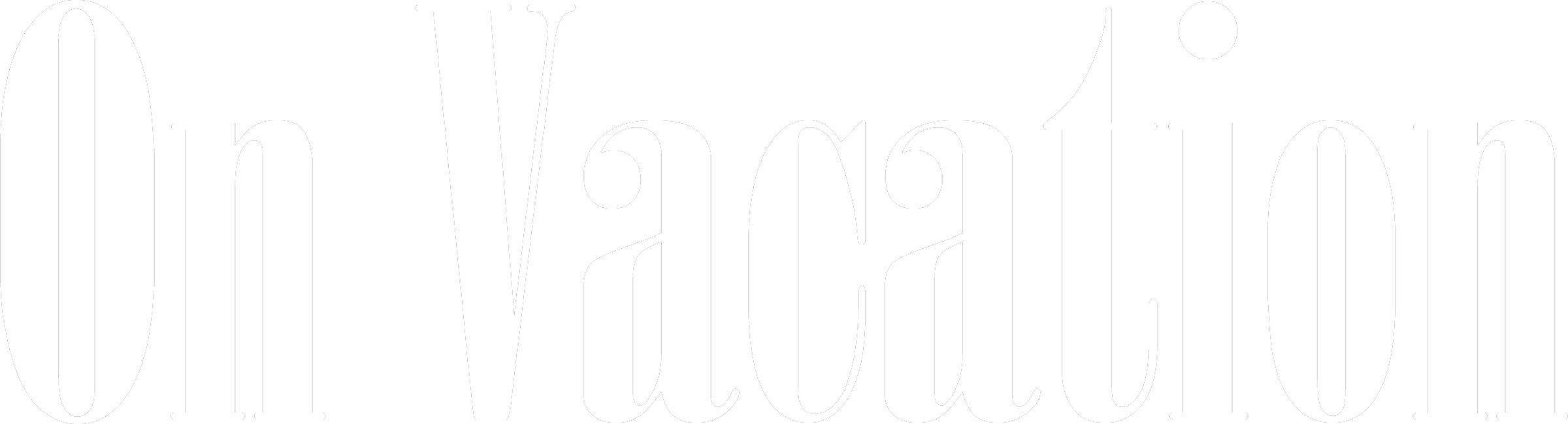 On Vacation Logo