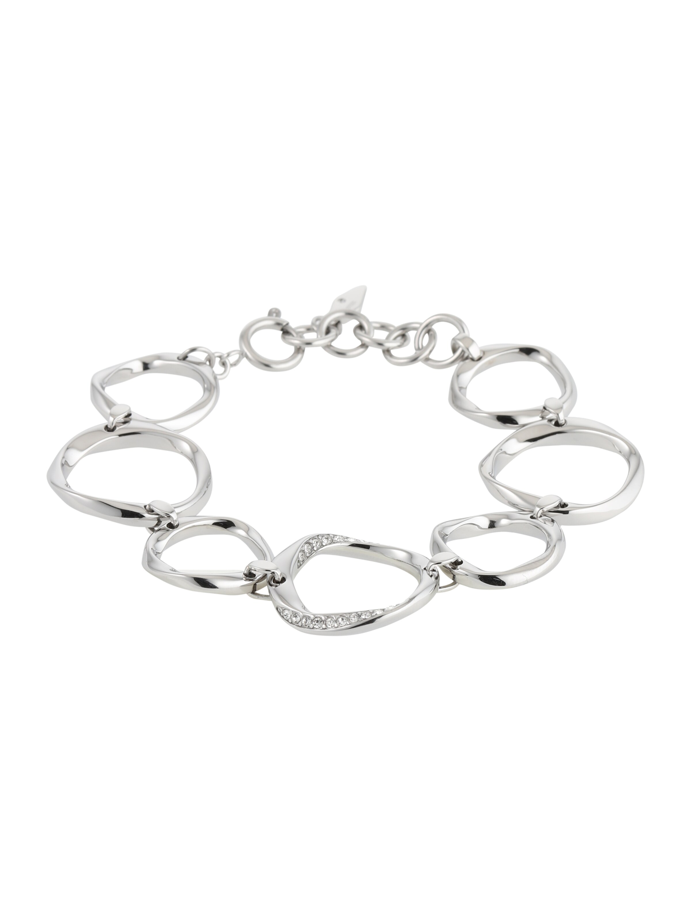 FOSSIL - Armband 'JF01145' in de kleur Zilver