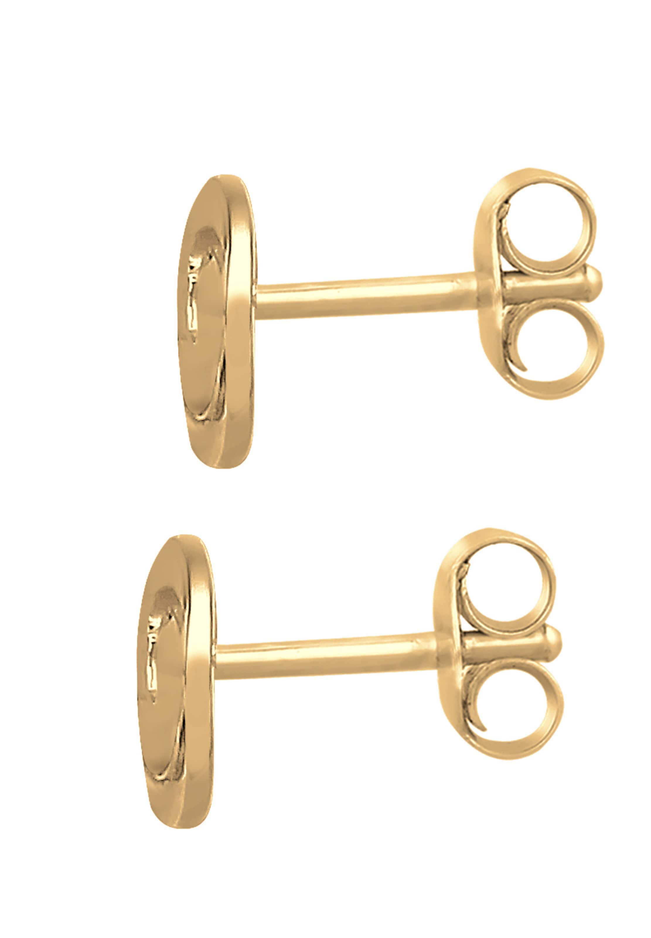 ELLI Earrings 'Spirale' in Gold