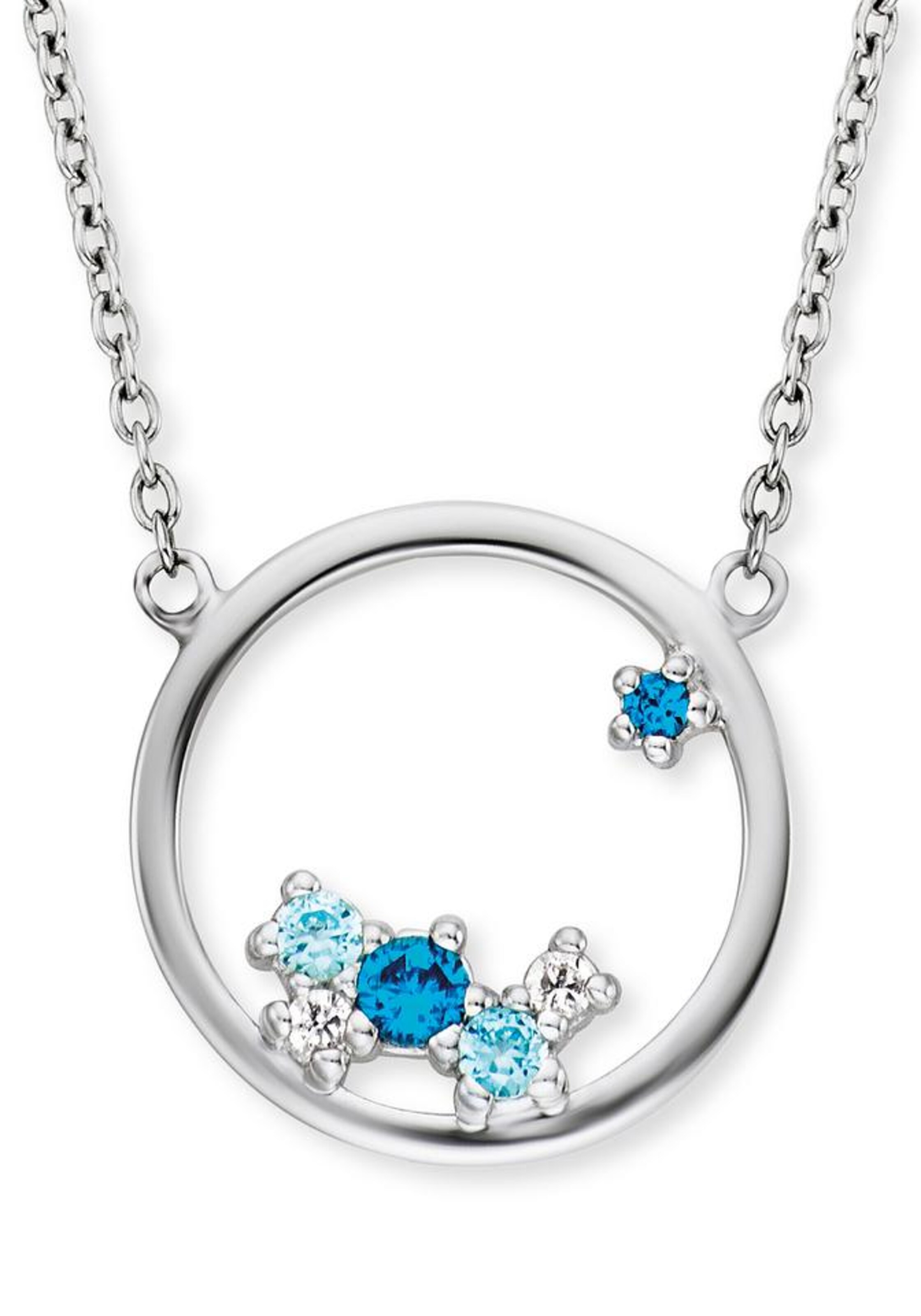 Engelsrufer Kette 'Cosmo' in Silber: Vorderseite