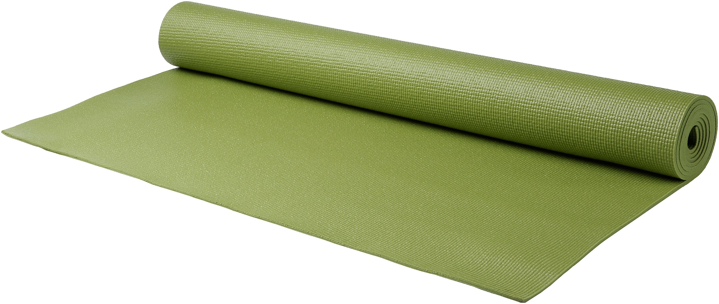 YOGISTAR.COM Yogamatte in Grün: Vorderseite