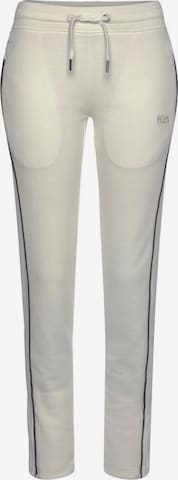 H.I.S Slim fit Pants in White: front