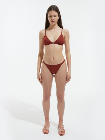 regular Top per bikini 'Beysa' di EDITED in rosso