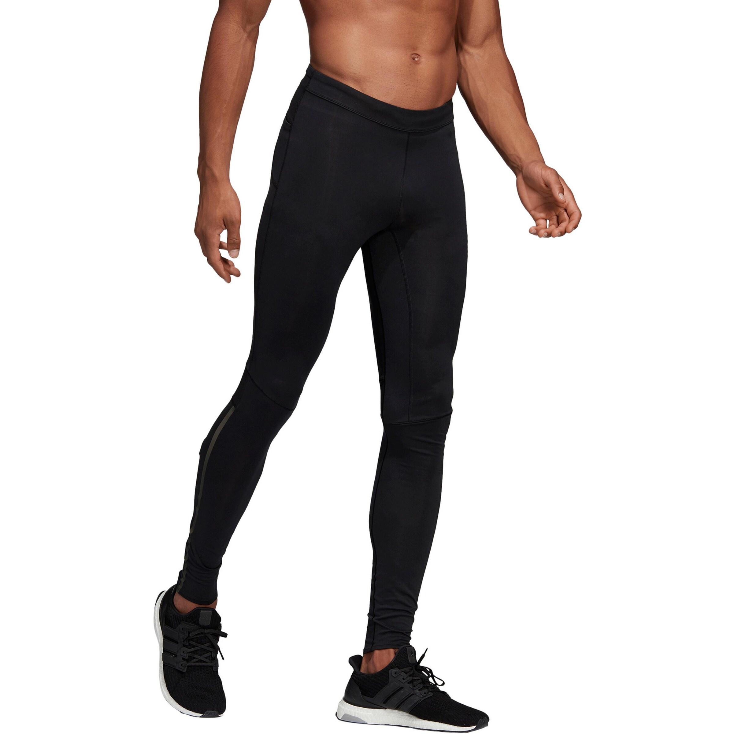 ADIDAS SPORTSWEAR Skinny Workout Pants 'Supernova' in Black