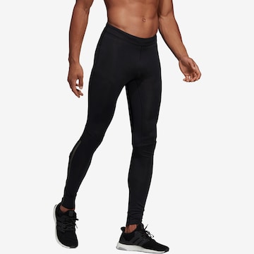 Skinny Pantaloni sport 'Supernova' de la ADIDAS SPORTSWEAR pe negru