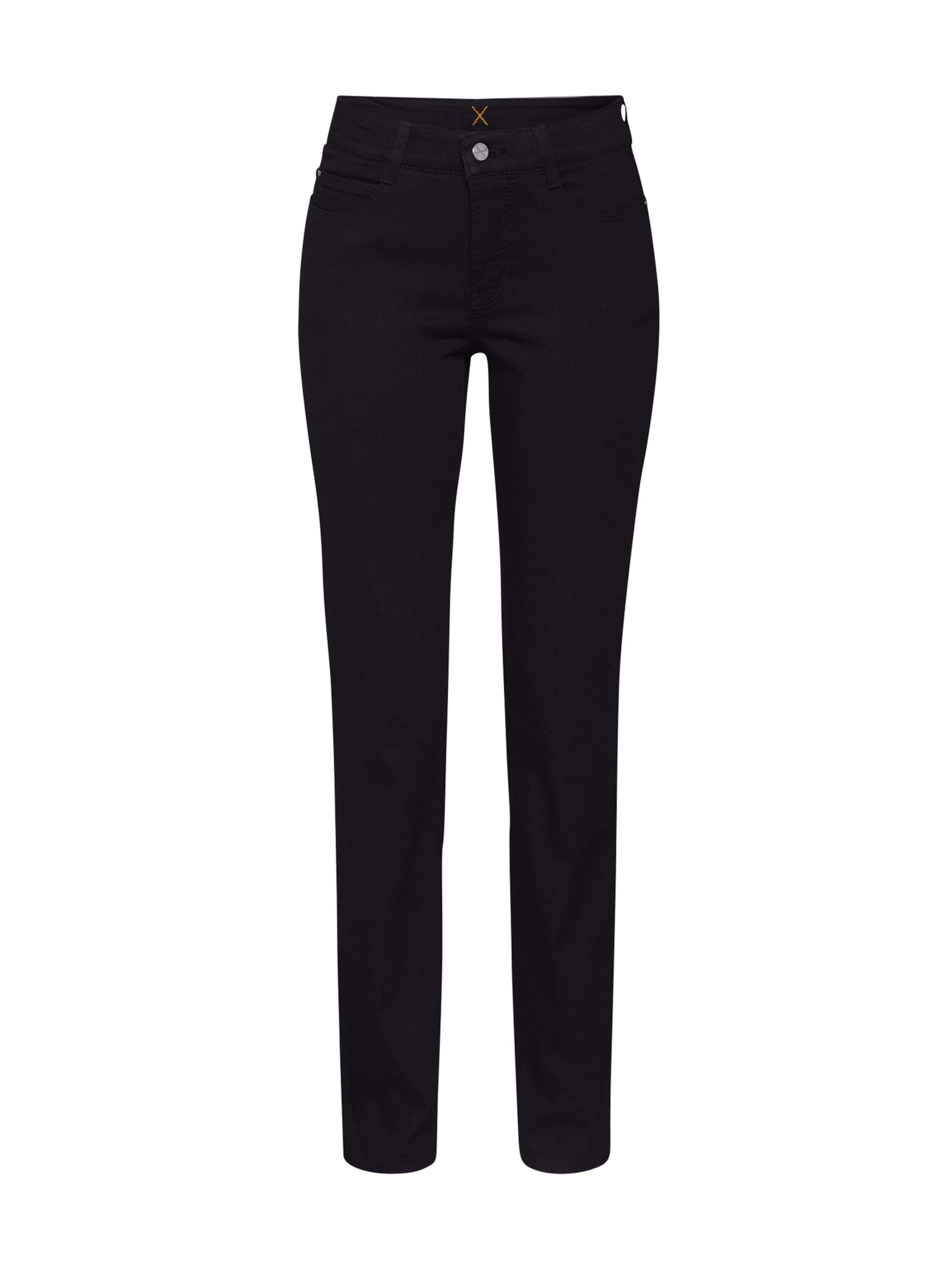 MAC Úzky strih Džínsy 'DREAM' - Čierna: predná strana