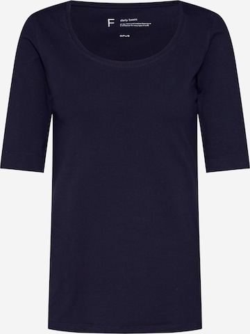 T-shirt 'Sanika' OPUS en bleu : devant