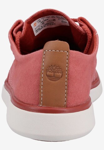 Baskets basses 'Gateway Pier' TIMBERLAND en rouge