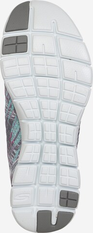 SKECHERS Sneaker 'SPORT Flex Appeal 2.0 Tropical Breeze' in Grau