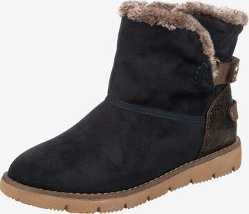 TOM TAILOR Snowboots in Blau: front