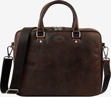 KLONDIKE 1896 Document Bag 'Earl' in Brown: front