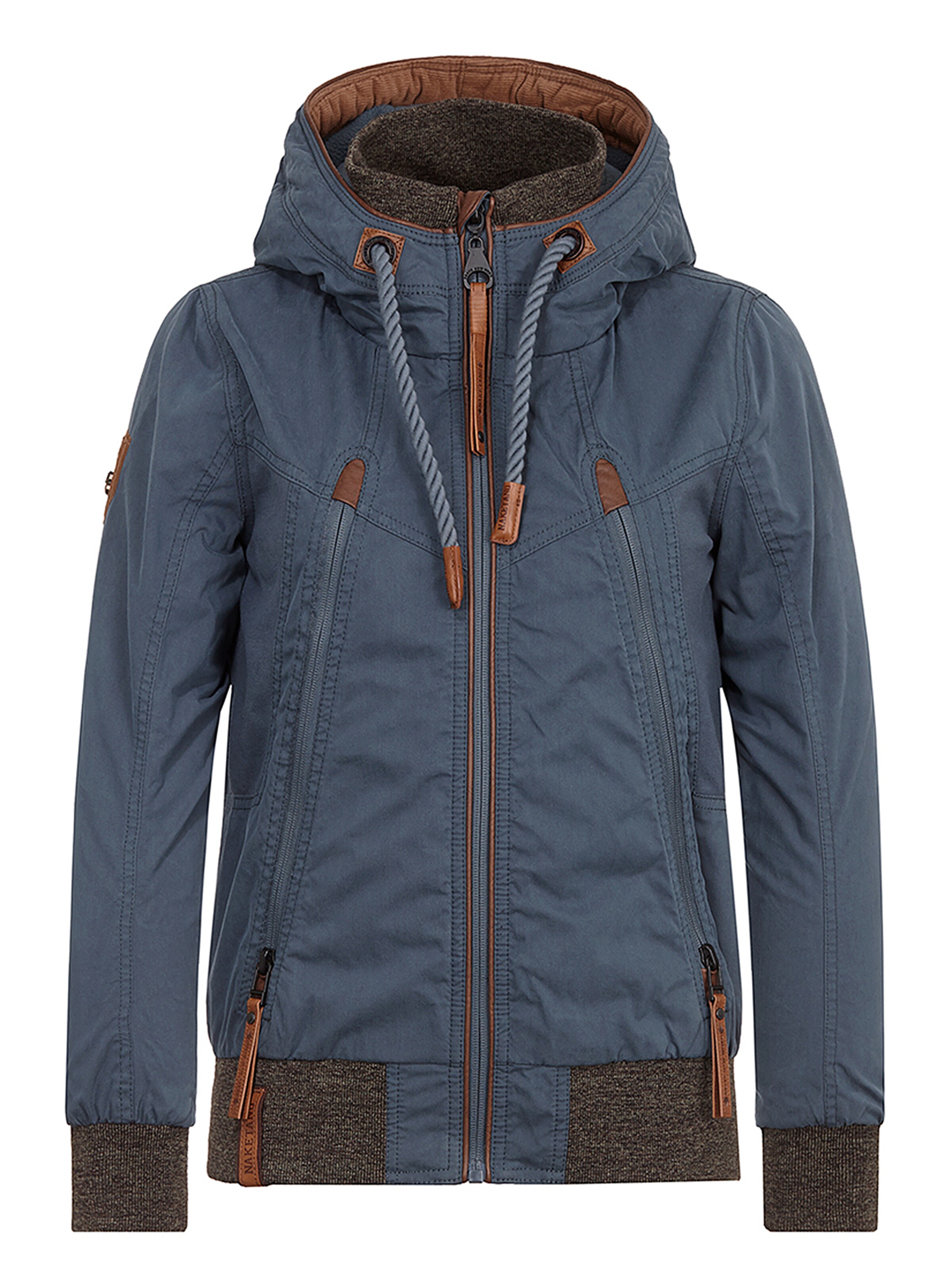 naketano - Jacke 'Tiffy du Vogel' in blau