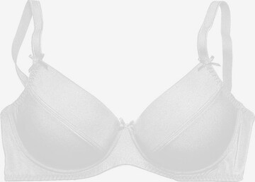 NUANCE Push-up Bra in White: front