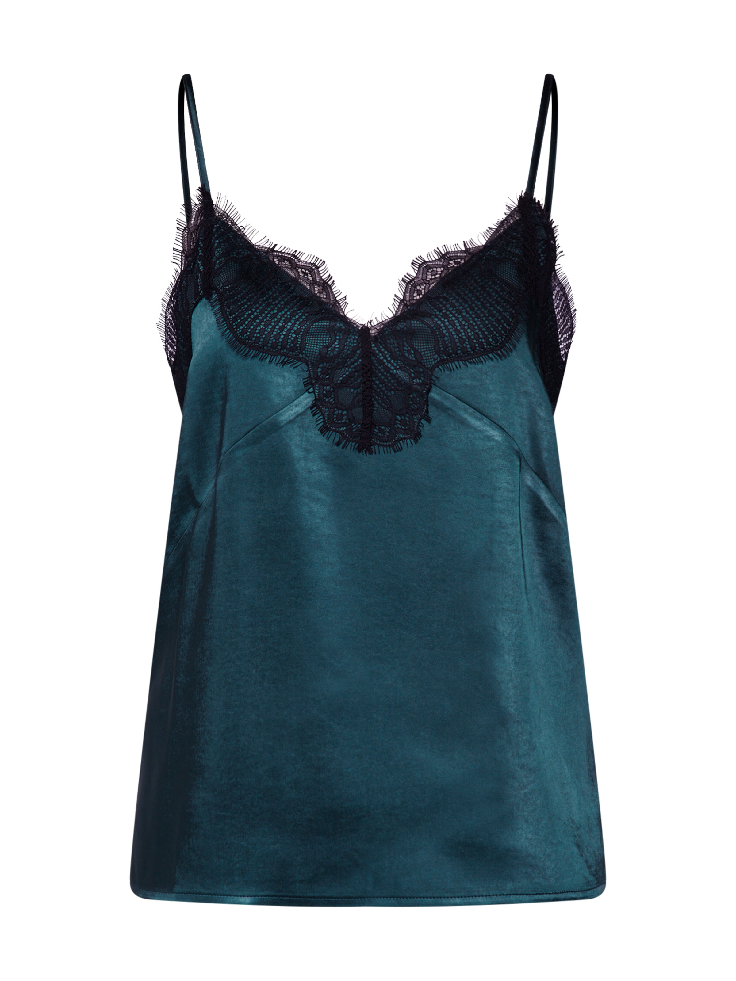 Y.A.S - Top 'FLORENCE SINGLET' in de kleur Petrol
