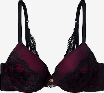 JETTE Bra in Purple: front