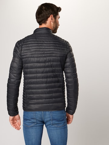 INDICODE JEANS Regular fit Between-season jacket 'Amare' in Black: back