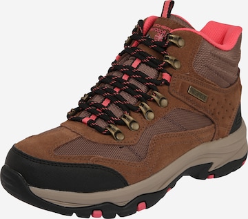 ruda SKECHERS Sportinio stiliaus batai su raišteliais 'Trego Base Camp': priekis