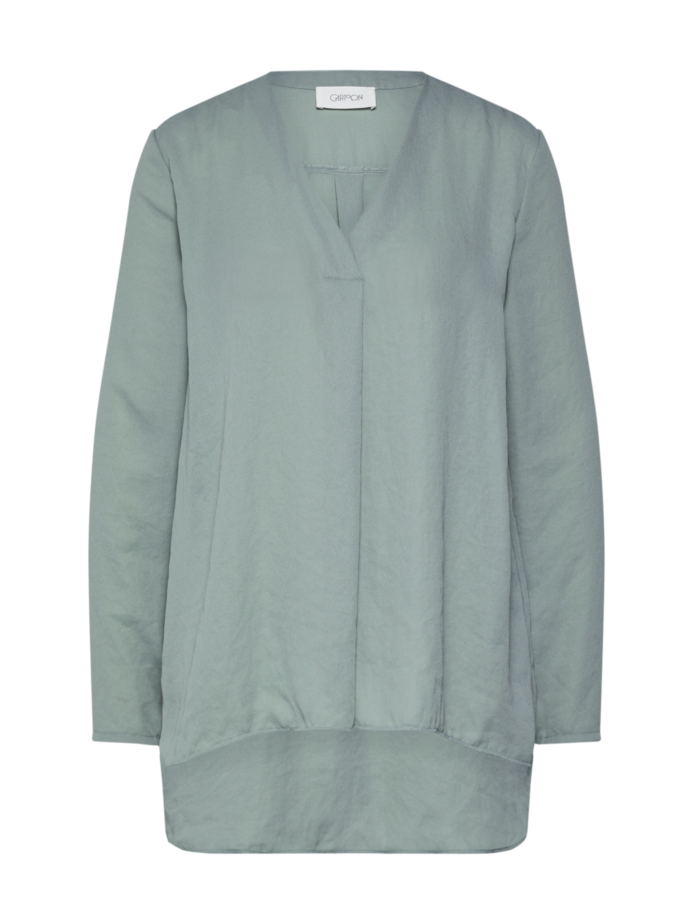 Cartoon - Bluse in silbergrau