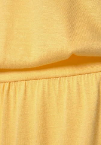 BEACH TIME Strandklänning i gul