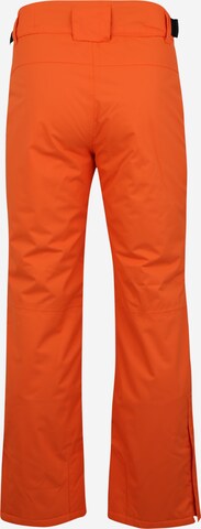ICEPEAK Regular Workout Pants 'JOHNNY' in Orange: back
