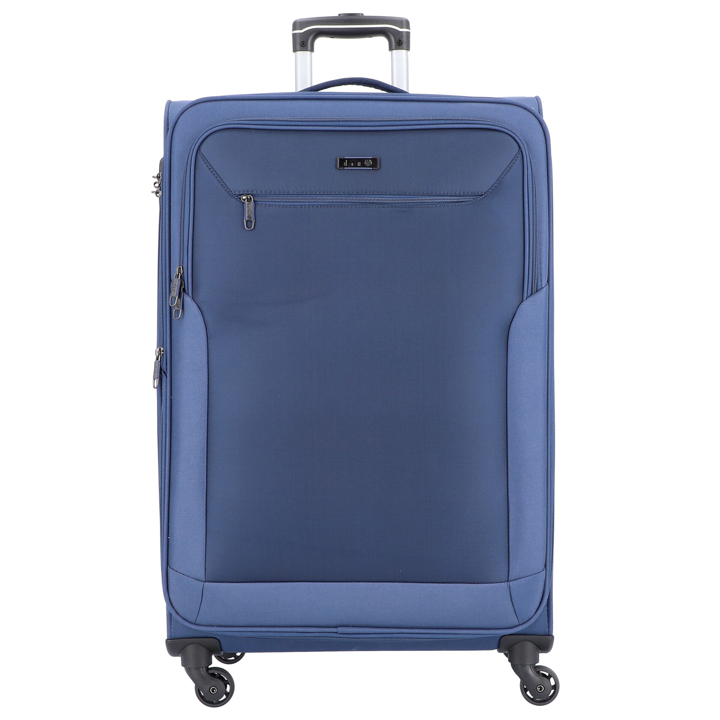 D&N Trolley in Blau: Vorderseite