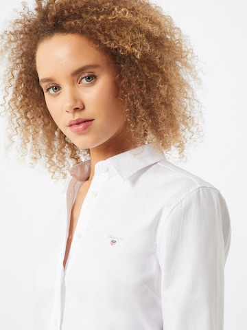 GANT Bluse in Weiß