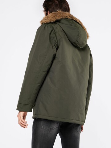 DICKIES Winterparka 'Curtis' in Groen