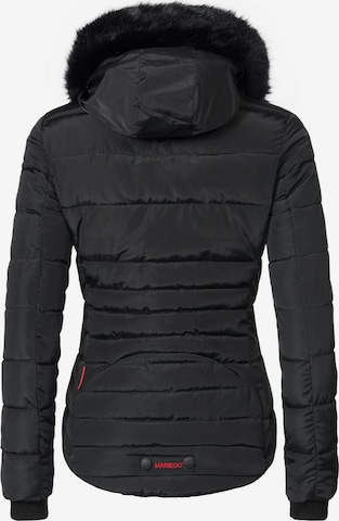 MARIKOO Winter jacket 'Lotusblüte' in Black