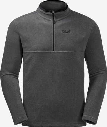 JACK WOLFSKIN Fleecepullover 'Arco' in Grau: predná strana