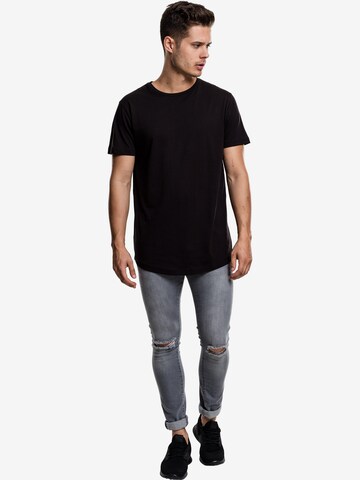 Urban Classics Regular fit Shirt in Black