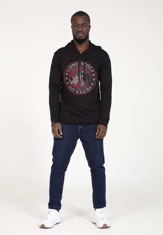 Sweat-shirt PLUS EIGHTEEN en noir