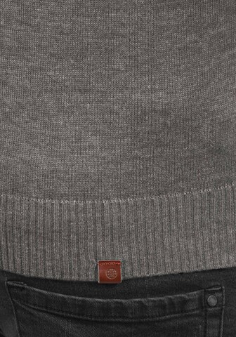 BLEND Strickpullover 'Lars' in Grau