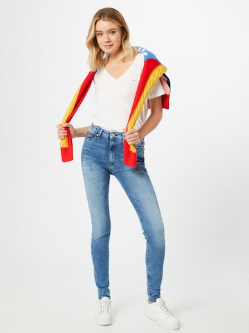 Tommy Jeans - Skinny Vaquero 'Nora' en azul