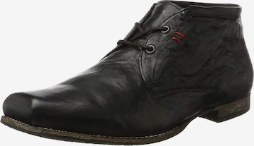 THINK! Chukka Boots in Black: front