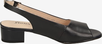 SIOUX Slingpumps 'Zippora' in Zwart