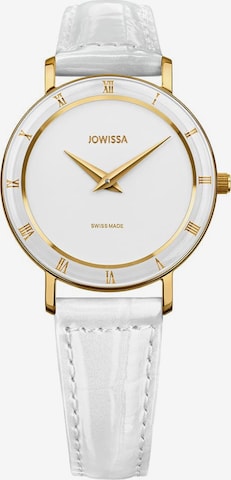 JOWISSA Analog Watch 'Roma' in White: front
