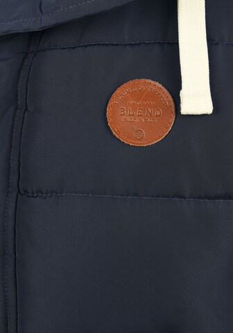 BLEND Winter Jacket 'Frederic' in Blue