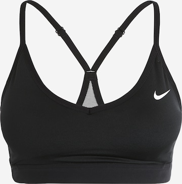 Regular Soutien-gorge de sport 'Indy' NIKE en noir : devant