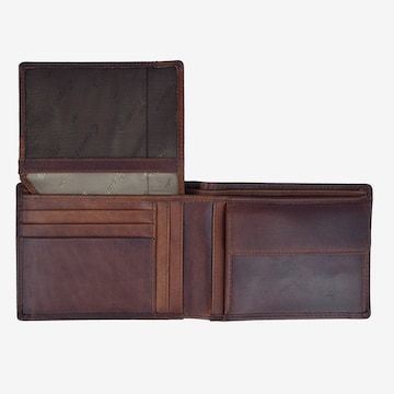 Esquire Wallet 'Dallas' in Brown