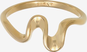 ELLI Ring 'Wellen' in Gold