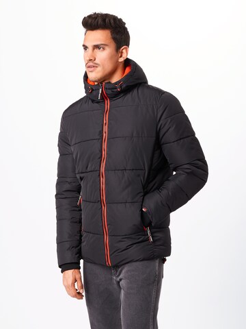 Superdry Jacke in Schwarz