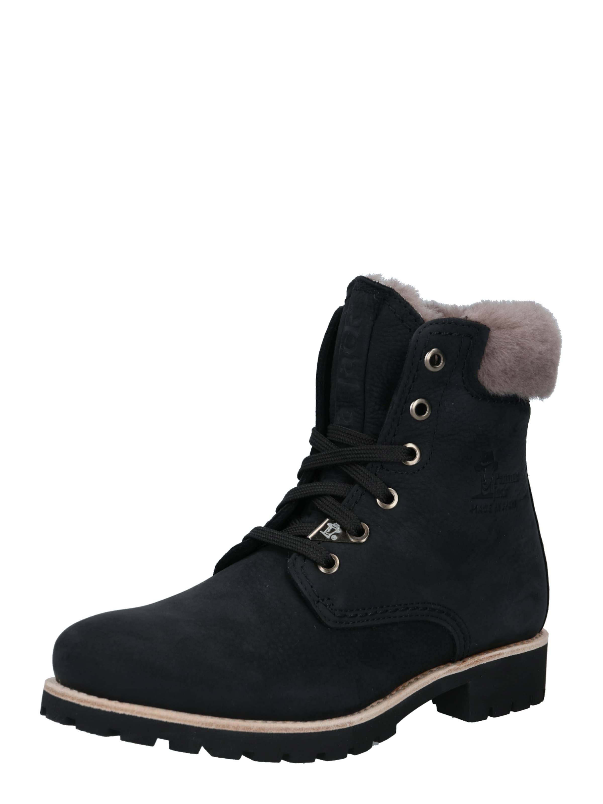 PANAMA JACK Šněrovací kozačky 'Igloo' – černá: přední strana